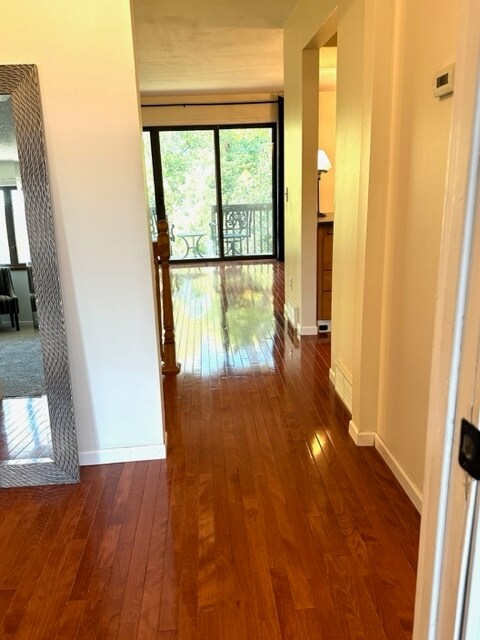 Gorgeous hardwood floors on main