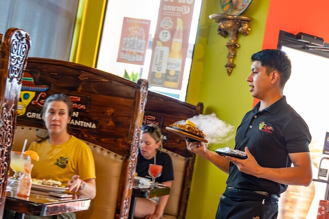 Abbie Trail residents enjoy enchiladas and margaritas at La Matraca Mexican Grill.