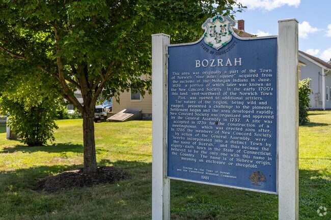 Welcome to Bozrah, Ct.