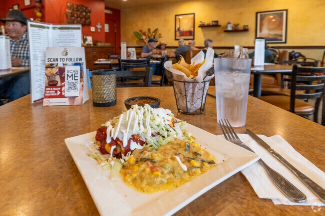 Indulge yourself with a meal at La Olla Mexican Cafe near Continental Reserve.