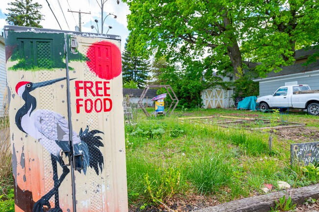 Fairfield's Community Garden provides free food for those in need.