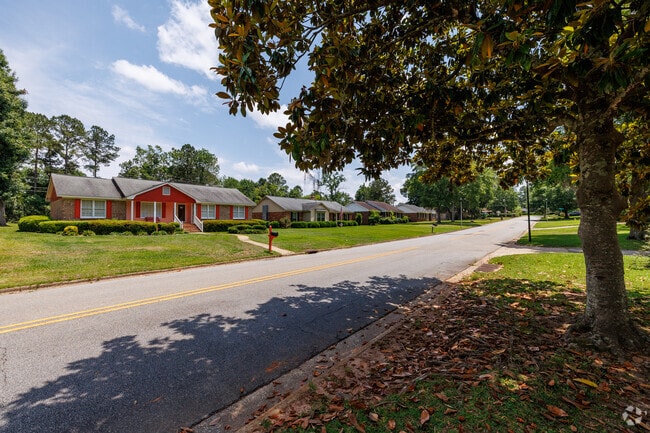 Magnolia trees and traditional homes make Westwood neighborhoods beautiful and inviting.