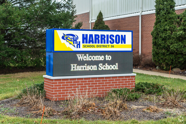 Harrison School is located on McCullom Lake Road near Wonder Lake.