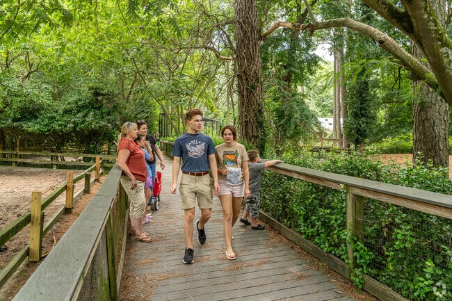 Salisbury Zoological Park is free to enter and is home to over 40 animal species.