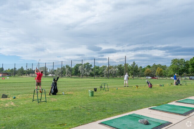 Take a swing at the Collindale Golf Course.