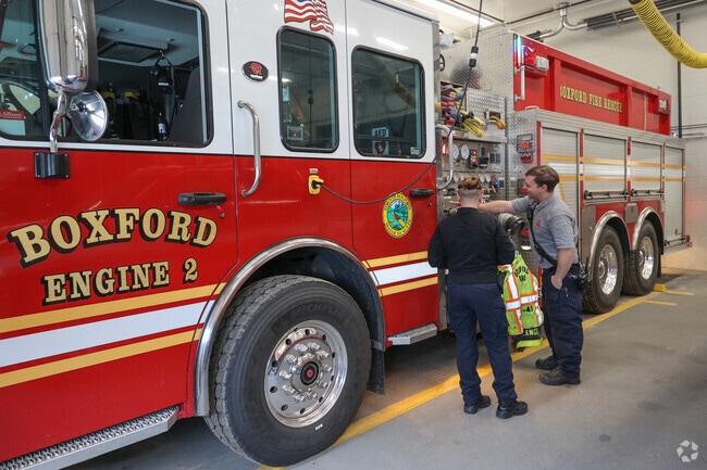 The Boxford Fire Department is always there to lend a hand.
