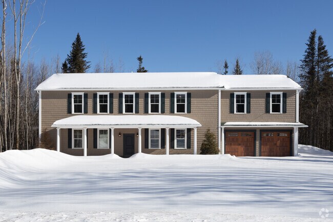 Ellsworth's newer neighborhoods showcase modern New Englander homes, blending classic architectural cues with contemporary design elements, reflecting the region's evolving aesthetic.