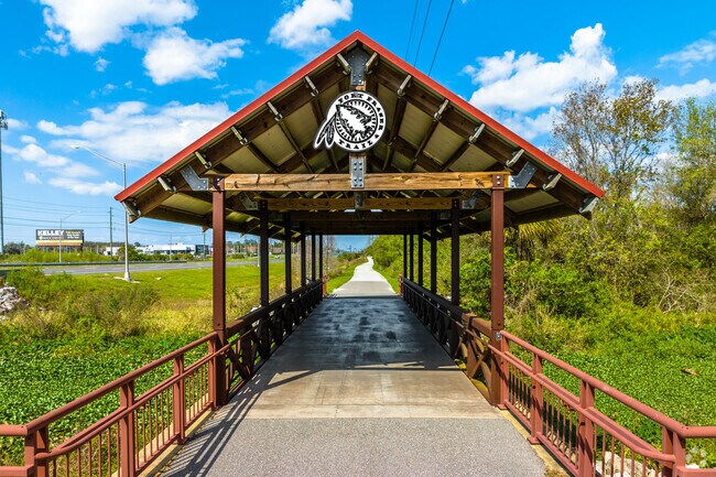 Fort Fraser Trail is the perfect location in Highland City for walking, jogging and relaxing.