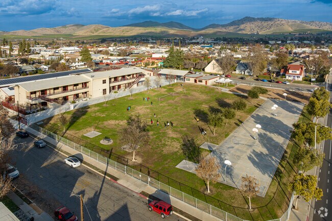 Looking East from the campus of Belleview Elementary School toward the Sierra Nevada foothills.
