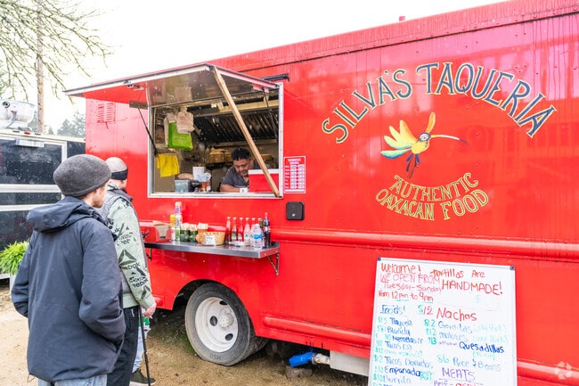Silva's Taqueria is a food truck serving authentic Oaxacan food in the Friendly neighborhood.