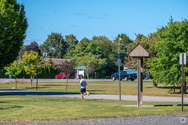 Airport Park is a great location for a run.