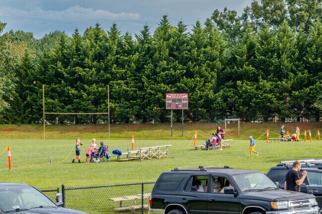 Timbrook Park has football, baseball and soccer fields.