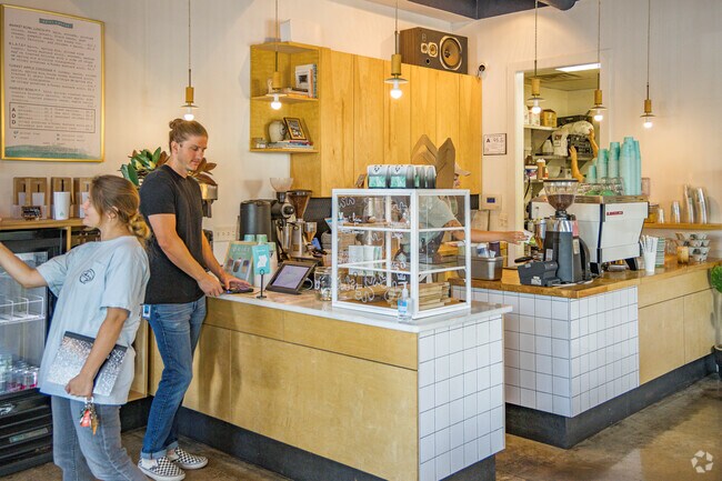 Drift Cafe is an easy walk from Autumn Hall.