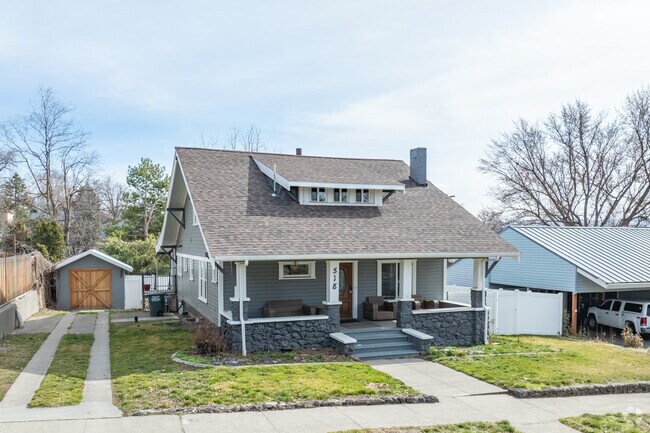 Bungalows are among the varied house styles found in the city of Pendleton.