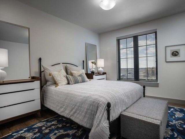 Wood floors throughout