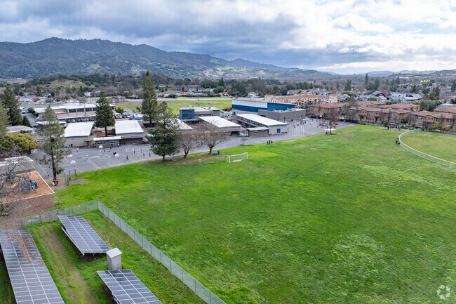 Washington School challenges and encourages children to learn.