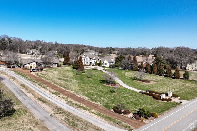 Fox Den offers large lots to build your dream home on.