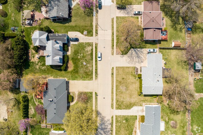 Yards in Maple Village are well maintained.