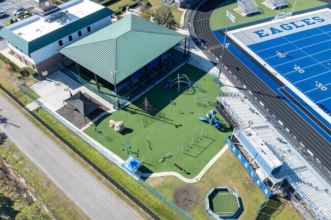 Kids at the The Master's Academy can enjoy a sun filled afternoon during recess.
