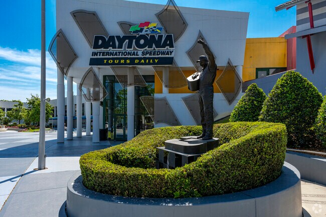 The Daytona International  Speedway welcomes Daytona Beach Shores residents with tours daily.