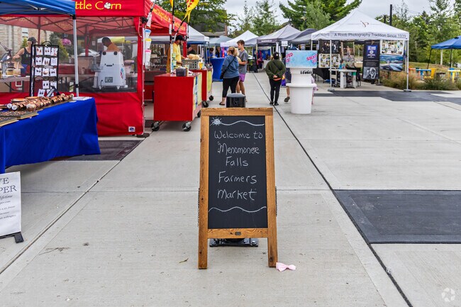 There is a lovely farmer's market just outside of Pheasant Run in Menomonee Falls.