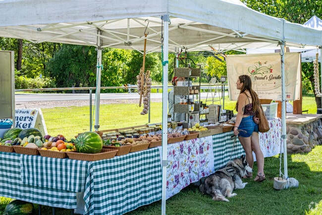 Windmill Park is home to a weekly Farmer's Market in Cornville.