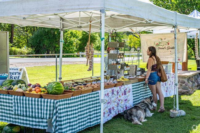 Windmill Park is home to a weekly Farmer's Market in Cornville.