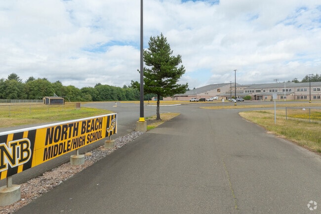 North Beach Middle/Senior High School serves students in the area.