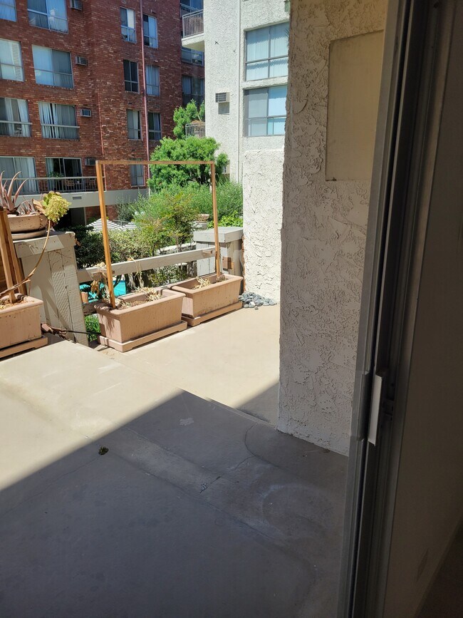 large patio