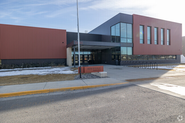 Innovative classrooms at Ben Steele Middle School in West Shiloh support academic success.