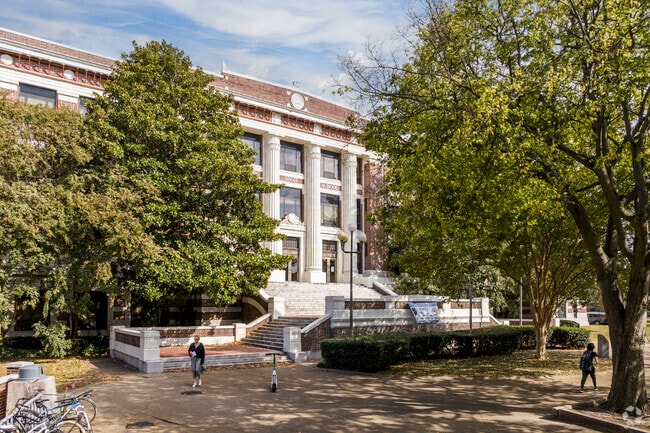 The Maury High School near Ballentine Place is the oldest high school in Norfolk.