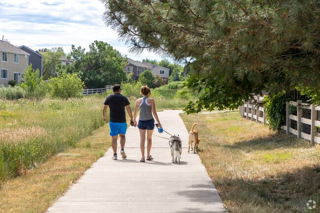 Spring Creek Park is connected to the Mesa Open Space Trails.