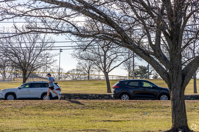 Residents of Woods Corner enjoy staying active by running throughout the town.
