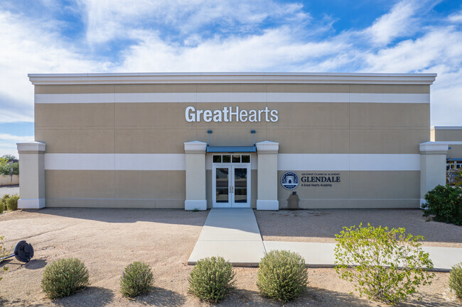 Another school building at Glendale Preparatory Academy in Peoria.
