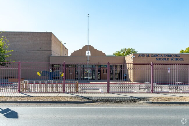 Garcia-Enriquez Middle School's guiding principles for student success.