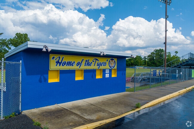 Alexis I. duPont High School in Ashland is the home of the Tigers.