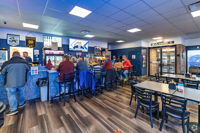 Residents love to lounge at Brunner's Bar in Glenwood Park.