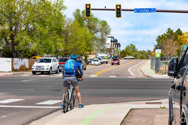The bike lanes in Edgewood make it an easy place to get around.