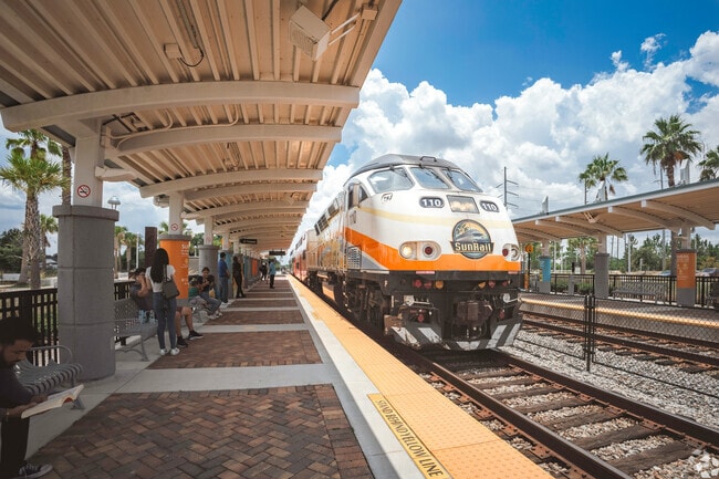 The Meadow Woods Sunrail station offers residents an alternative commute.