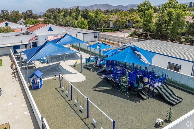 There are age appropriate playgrounds at Tierra Linda Elementary School.