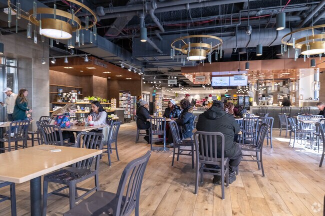 Stop by Plum Market near Riverfront for a quick bite from the hot bar on your lunch break.