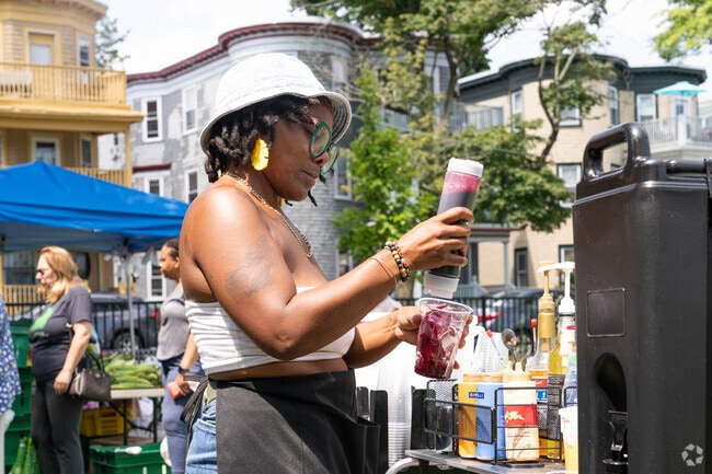 House of Seven Cafe and Bakery bring a holistic menu to the Codman Square Farmers Market.
