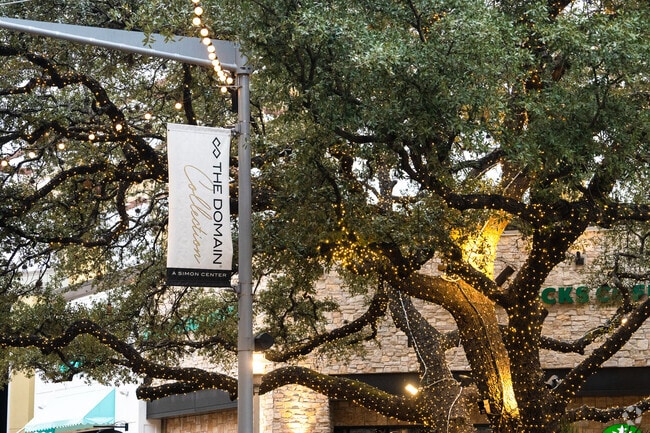 The Domain is a large outdoor shopping mall with a variety of shops in Angus Ranch.