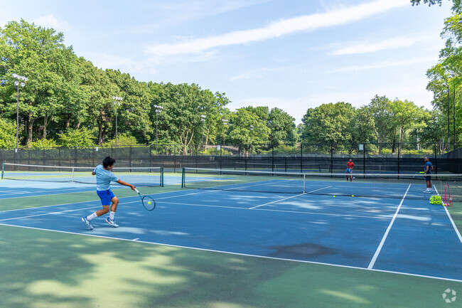 Althea Gibson Tennis Courts in Branch Brook Park offer a great spot for tennis enthusiasts.