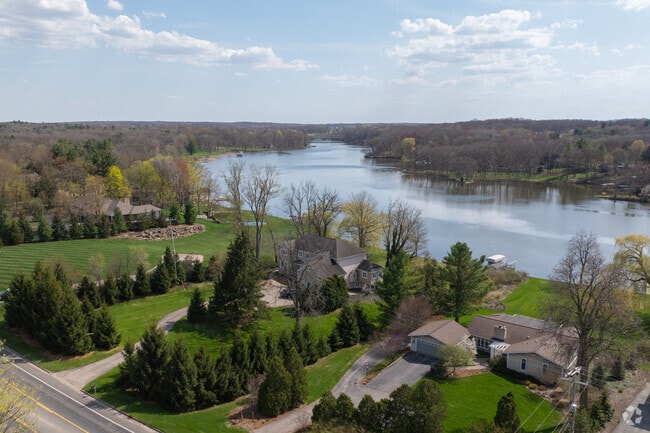 The Thornapple River lazily runs all through the center of Cascade Township.