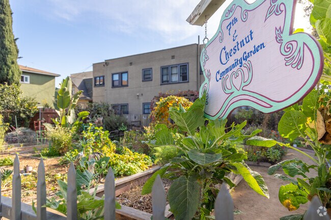 The neighborhood combines coastal vibes with urban energy, appealing to all ages.