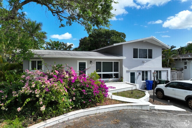 A multifamily home in Lauderdale Isles.