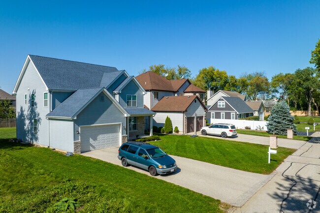 New Traditional homes can be found throughout the Horatio Gardens neighborhood .
