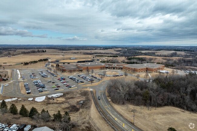 Red Wing Senior High School has a number of sports fields on campus.