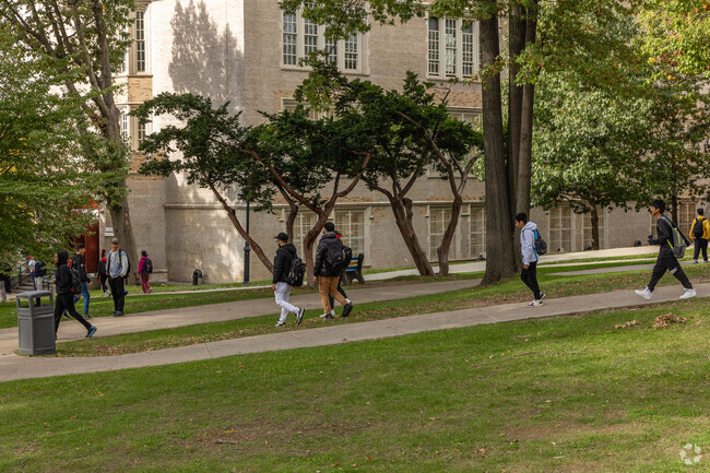 Veritas Academy has 608 students in grades 9-12.